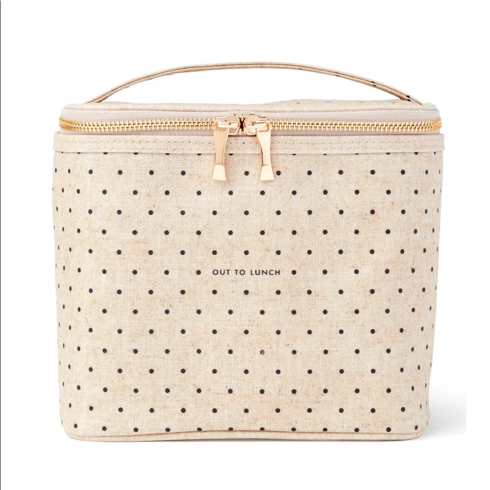 Kate Spade pot-a-dot "Out to Lunch" lunch box